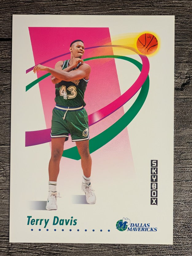 1991-92 SkyBox #622 Terry Davis