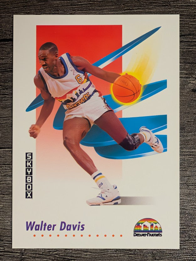 1991-92 SkyBox #623 Walter Davis