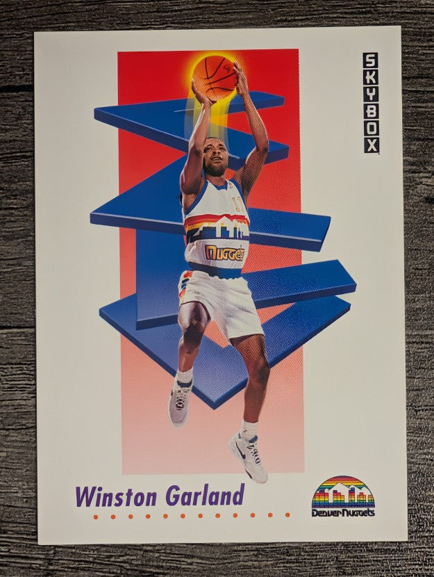 1991-92 SkyBox #624 Winston Garland