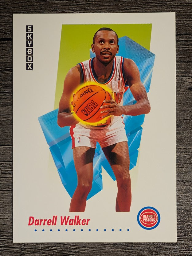 1991-92 SkyBox #627 Darrell Walker