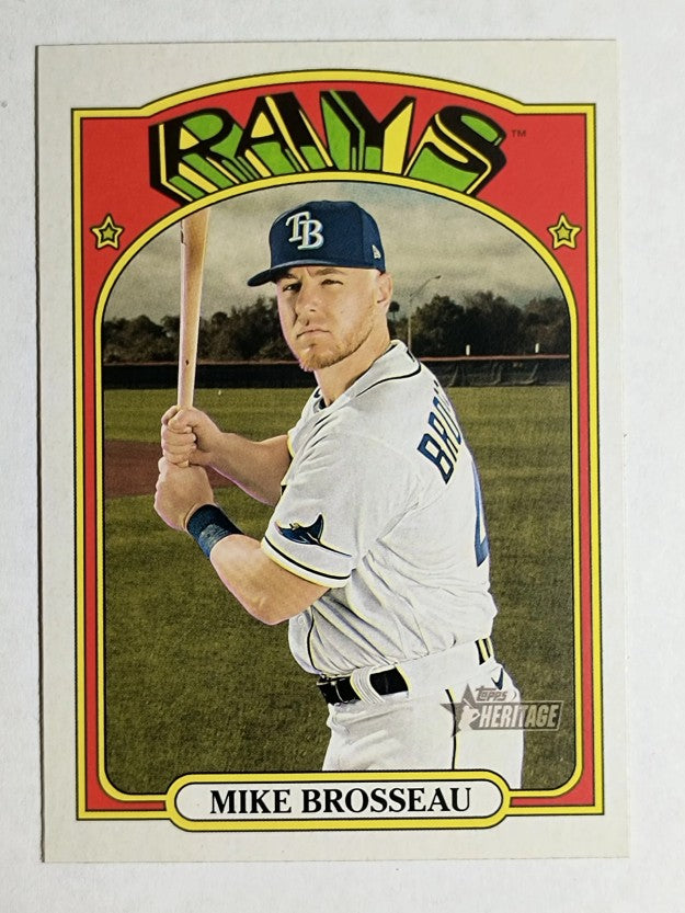 2021 Topps Heritage #260 Mike Brosseau