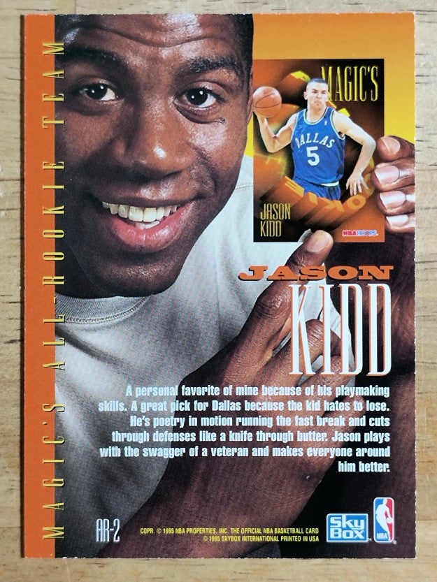 1994-95 Hoops Magic's All-Rookies #AR2 Jason Kidd