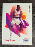 1991-92 SkyBox #629 Tony Brown