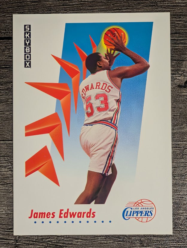 1991-92 SkyBox #630 James Edwards