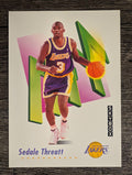1991-92 SkyBox #633 Sedale Threatt