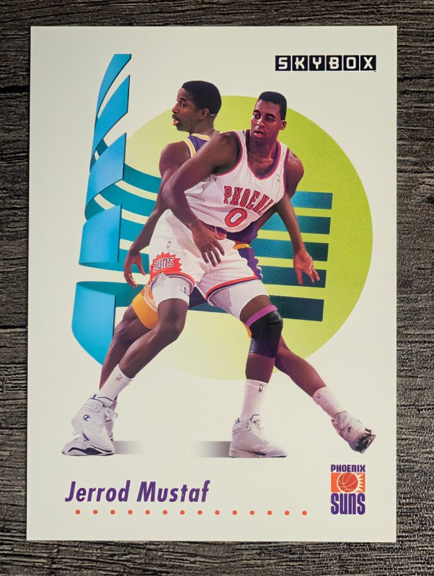 1991-92 SkyBox #641 Jerrod Mustaf