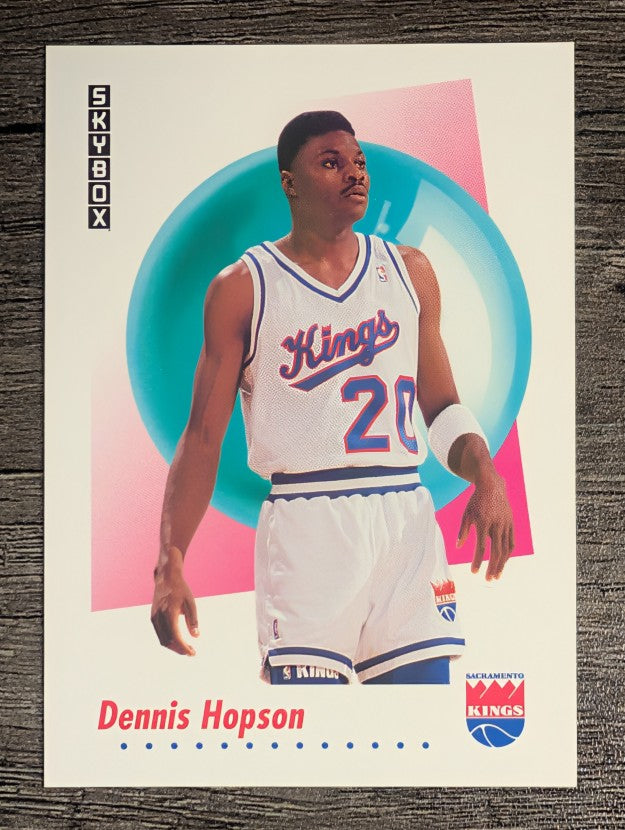 1991-92 SkyBox #642 Dennis Hopson