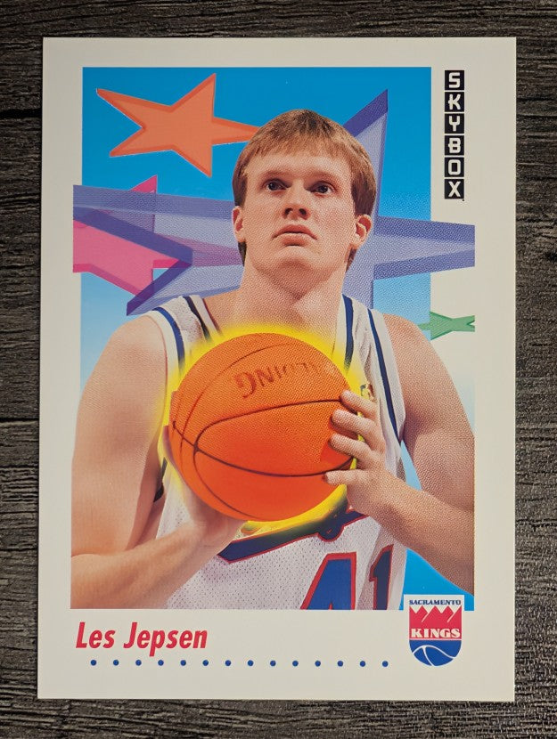 1991-92 SkyBox #643 Les Jepsen