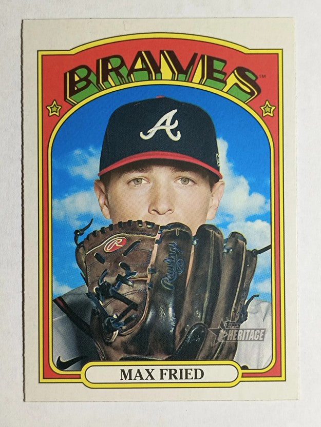 2021 Topps Heritage #262 Max Fried