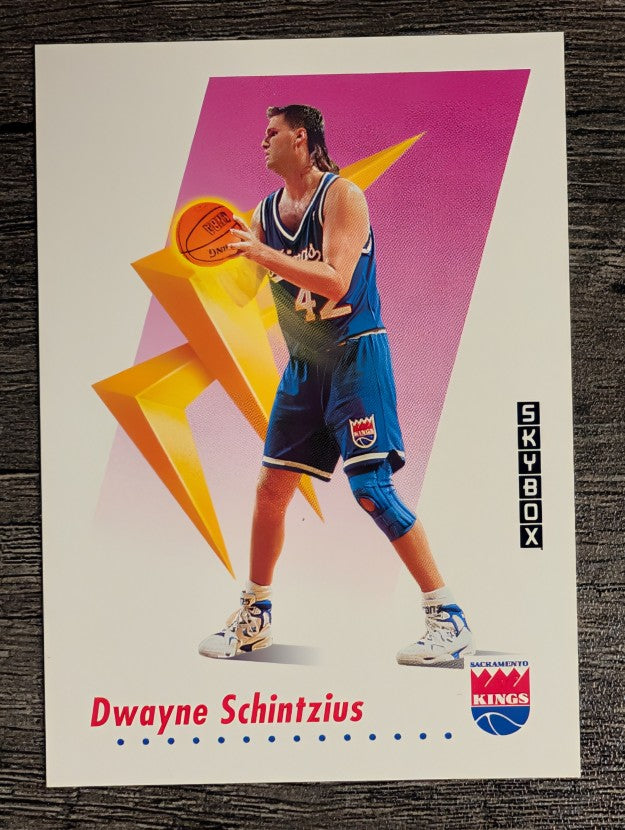 1991-92 SkyBox #645 Dwayne Schintzius