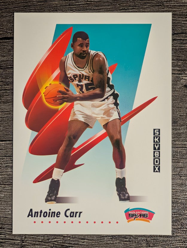 1991-92 SkyBox #648 Antoine Carr