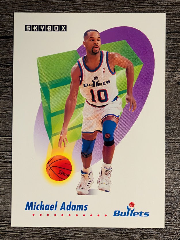 1991-92 SkyBox #650 Michael Adams
