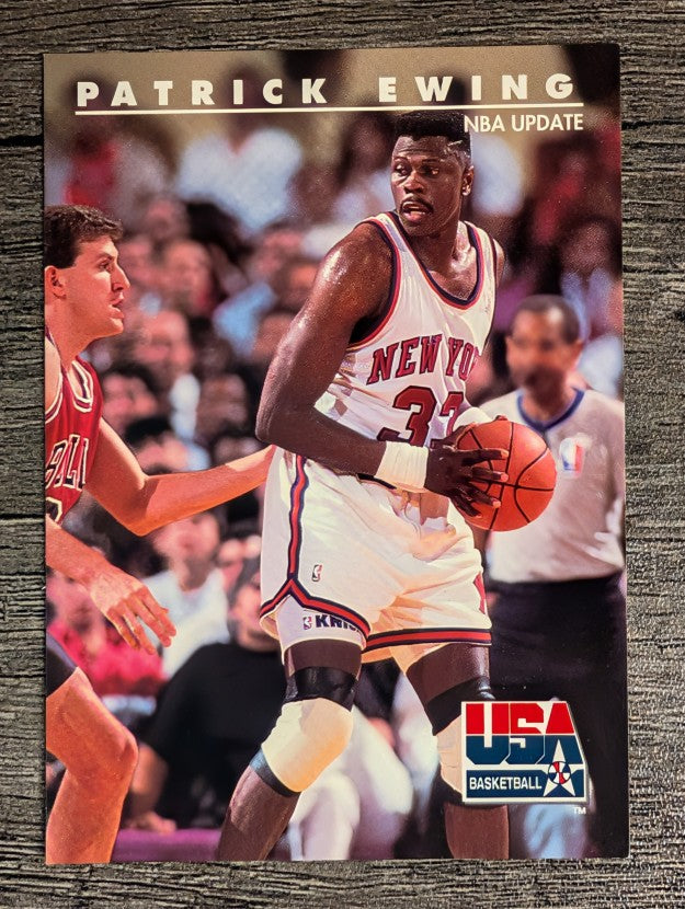 1992 SkyBox USA #19 Patrick Ewing/NBA Update
