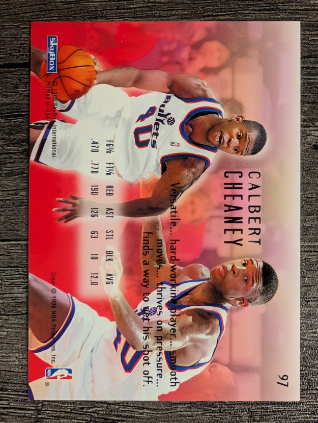 1994-95 Emotion #97 Calbert Cheaney