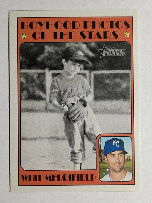 2021 Topps Heritage #267 Whit Merrifield KP