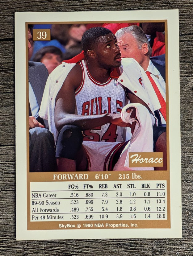 1990-91 SkyBox #39 Horace Grant