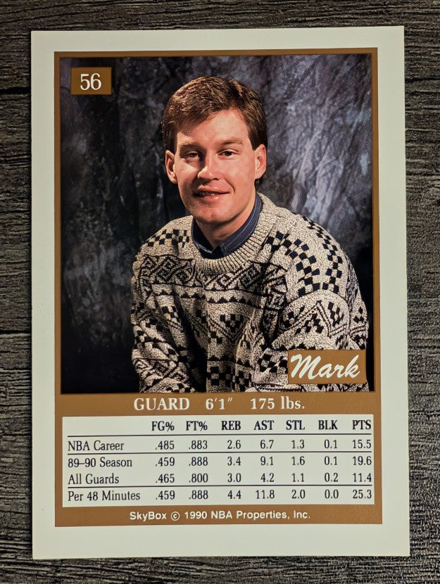 1990-91 SkyBox #56 Mark Price