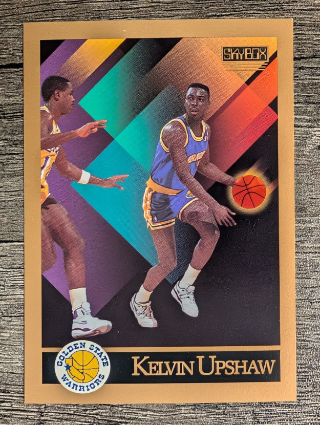 1990-91 SkyBox #104 Kelvin Upshaw SP