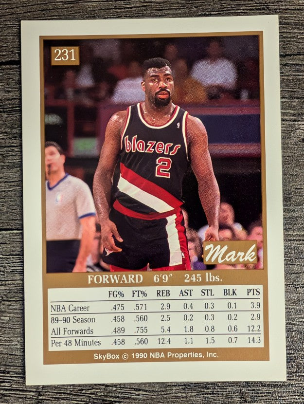 1990-91 SkyBox #231 Mark Bryant