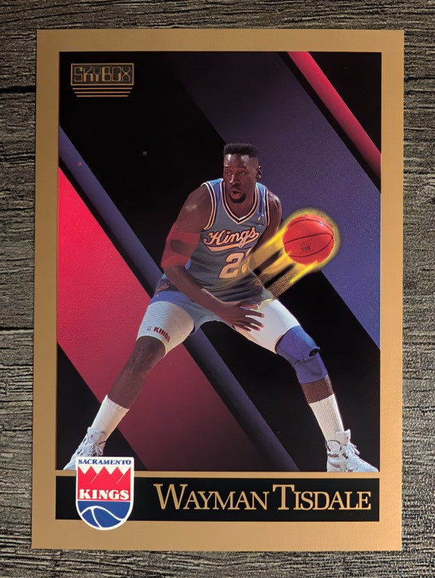 1990-91 SkyBox #251 Wayman Tisdale