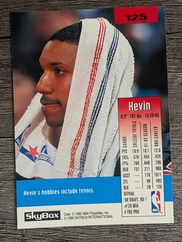 1992-93 SkyBox #125 Kevin Edwards