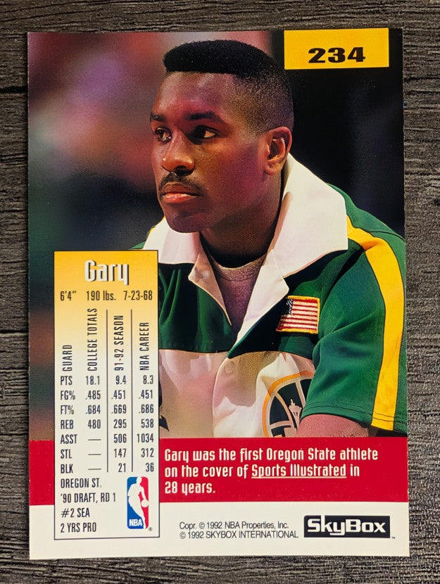 1992-93 SkyBox #234 Gary Payton
