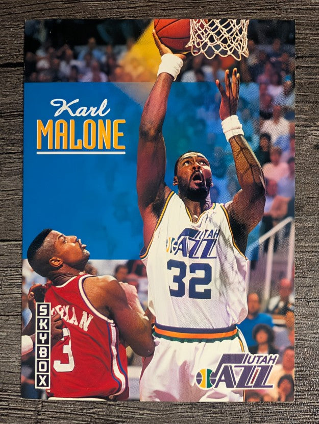 1992-93 SkyBox #242 Karl Malone