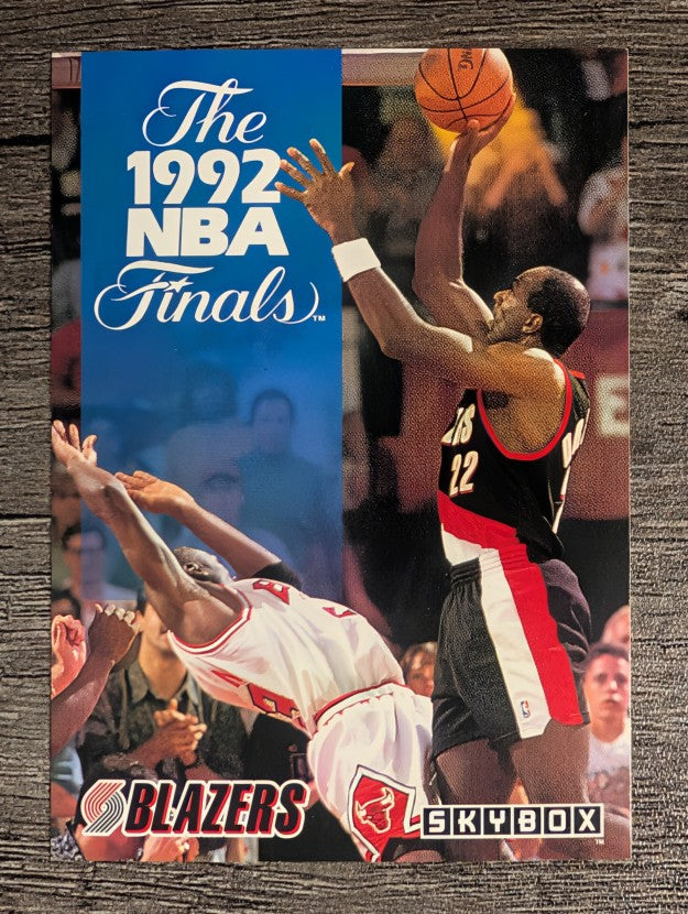 1992-93 SkyBox #315 Clyde Drexler FIN