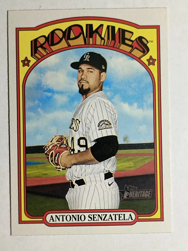 2021 Topps Heritage #271 Antonio Senzatela