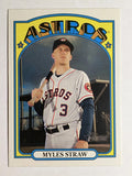 2021 Topps Heritage #272 Myles Straw