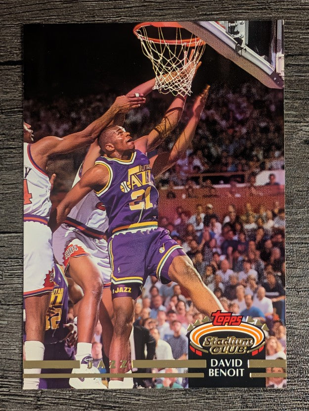 1992-93 Stadium Club #62 David Benoit