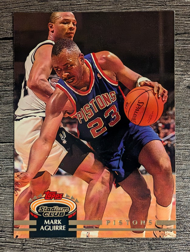 1992-93 Stadium Club #66 Mark Aguirre