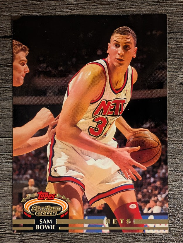 1992-93 Stadium Club #91 Sam Bowie