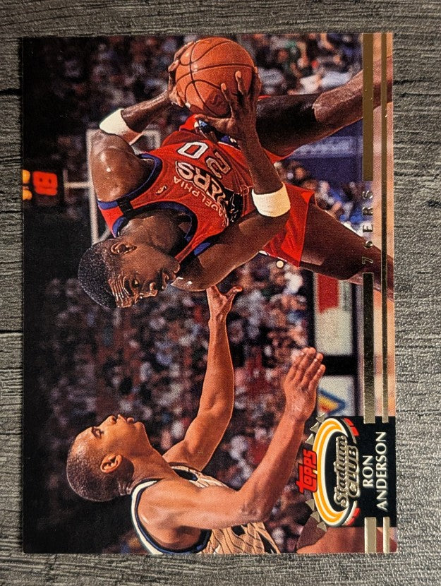 1992-93 Stadium Club #105 Ron Anderson