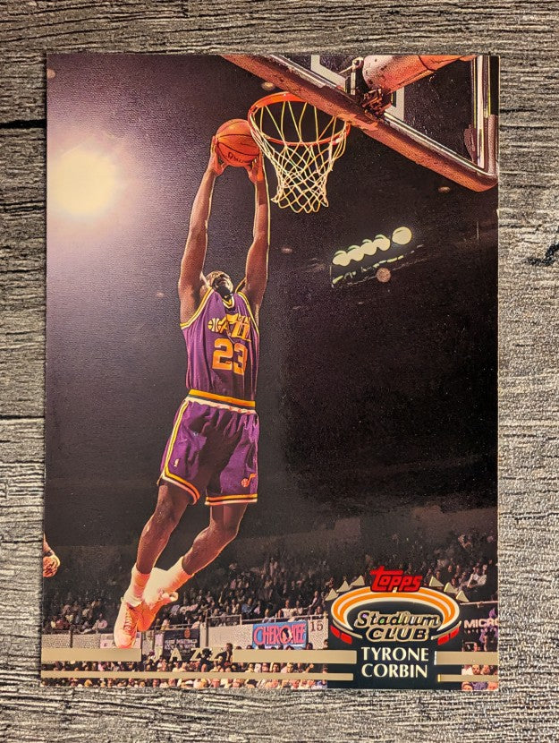 1992-93 Stadium Club #114 Tyrone Corbin