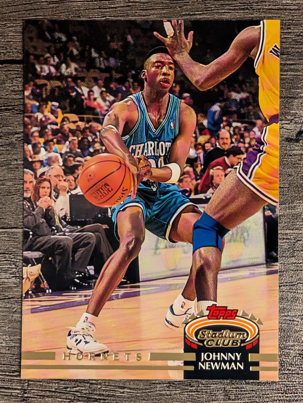 1992-93 Stadium Club #123 Johnny Newman