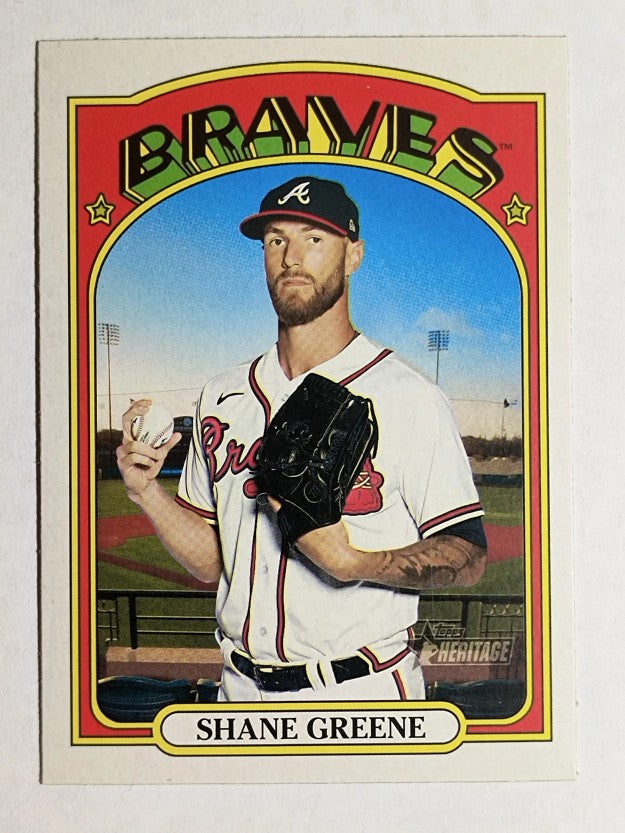 2021 Topps Heritage #281 Shane Greene