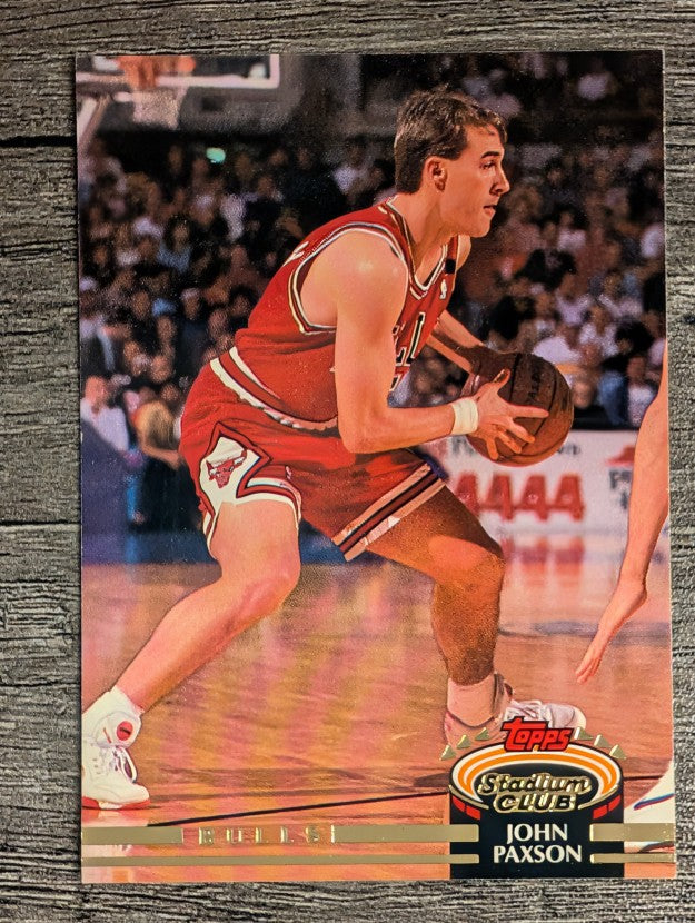 1992-93 Stadium Club #127 John Paxson