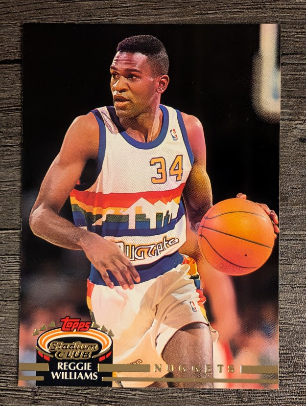 1992-93 Stadium Club #150 Reggie Williams