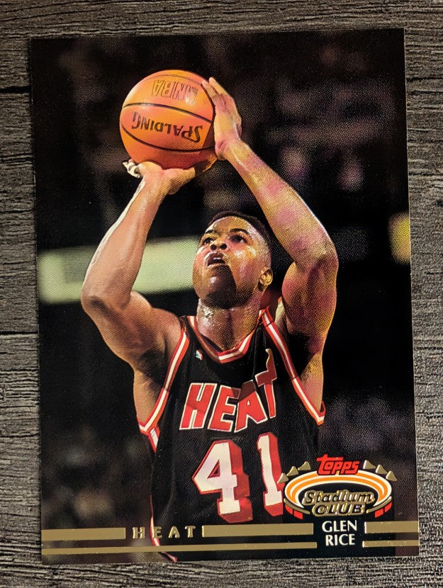 1992-93 Stadium Club #180 Glen Rice