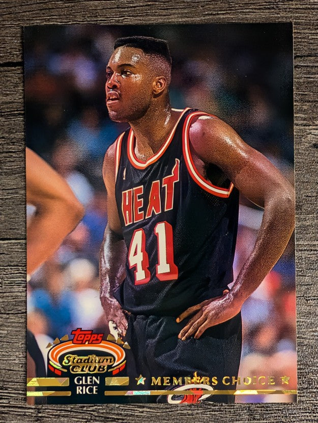 1992-93 Stadium Club #203 Glen Rice MC