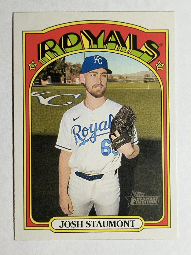 2021 Topps Heritage #284 Josh Staumont