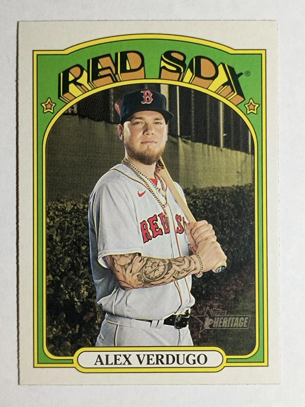 2021 Topps Heritage #285 Alex Verdugo