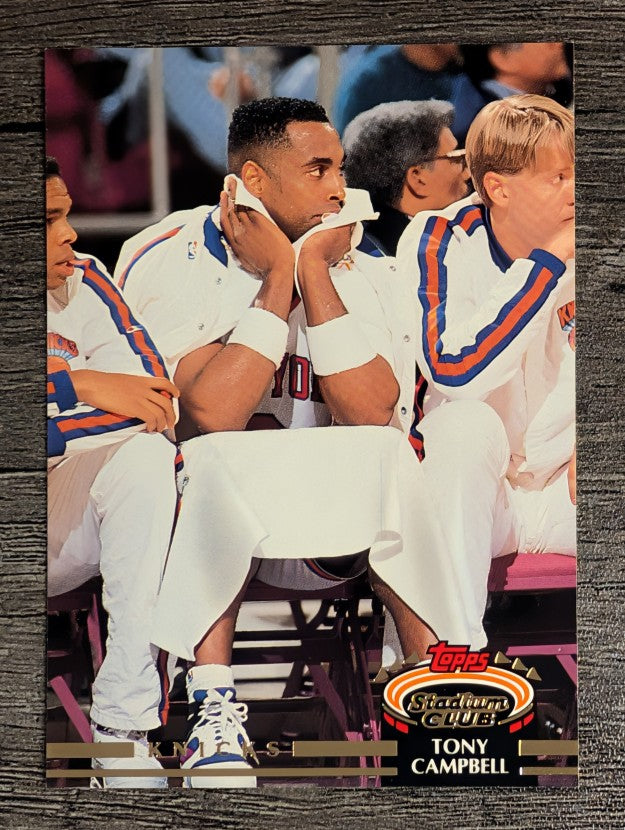 1992-93 Stadium Club #233 Tony Campbell