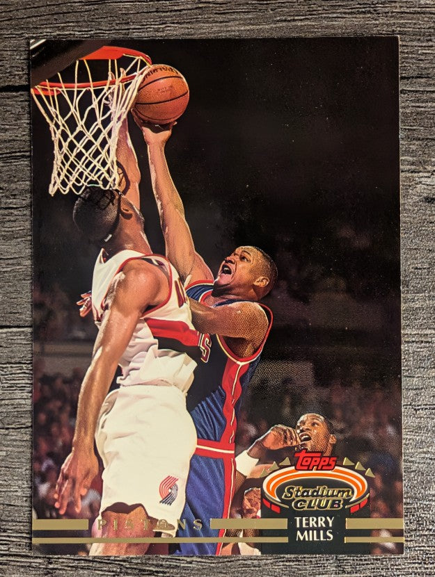 1992-93 Stadium Club #235 Terry Mills