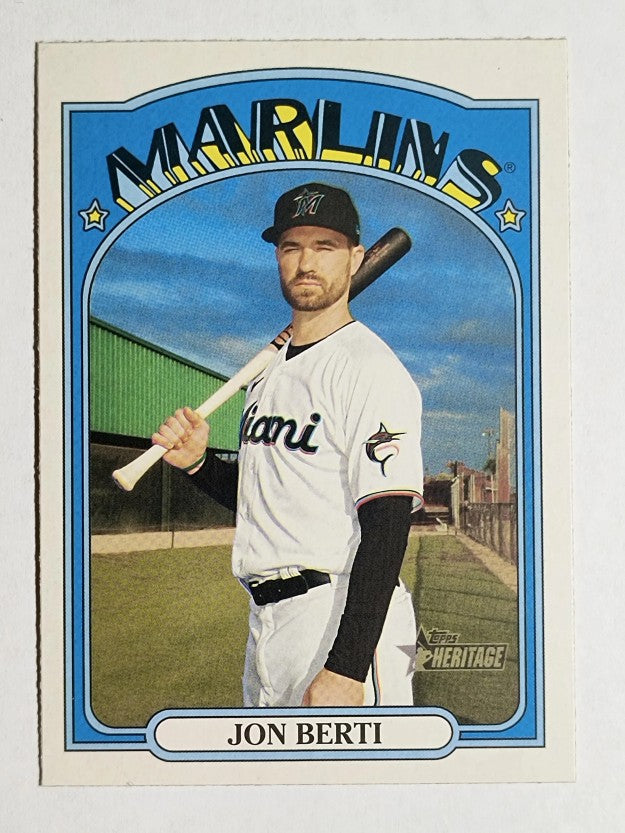 2021 Topps Heritage #288 Jon Berti
