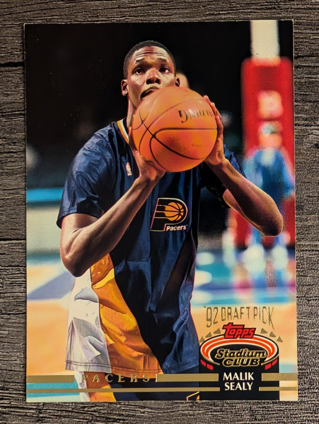 1992-93 Stadium Club #254 Malik Sealy RC