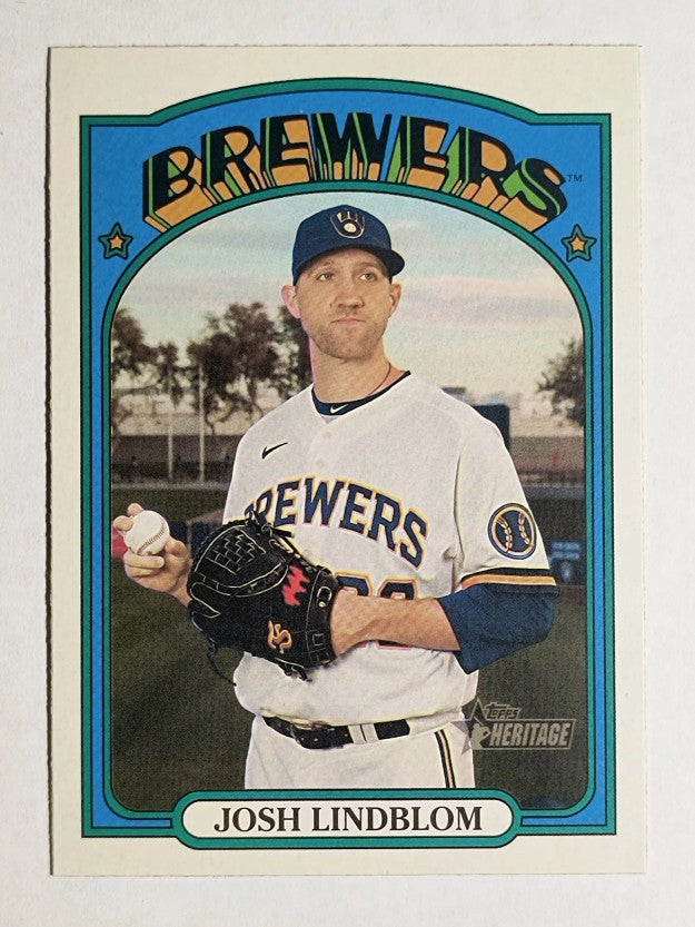 2021 Topps Heritage #289 Josh Lindblom