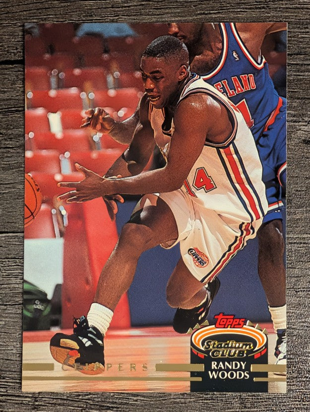 1992-93 Stadium Club #272 Randy Woods RC