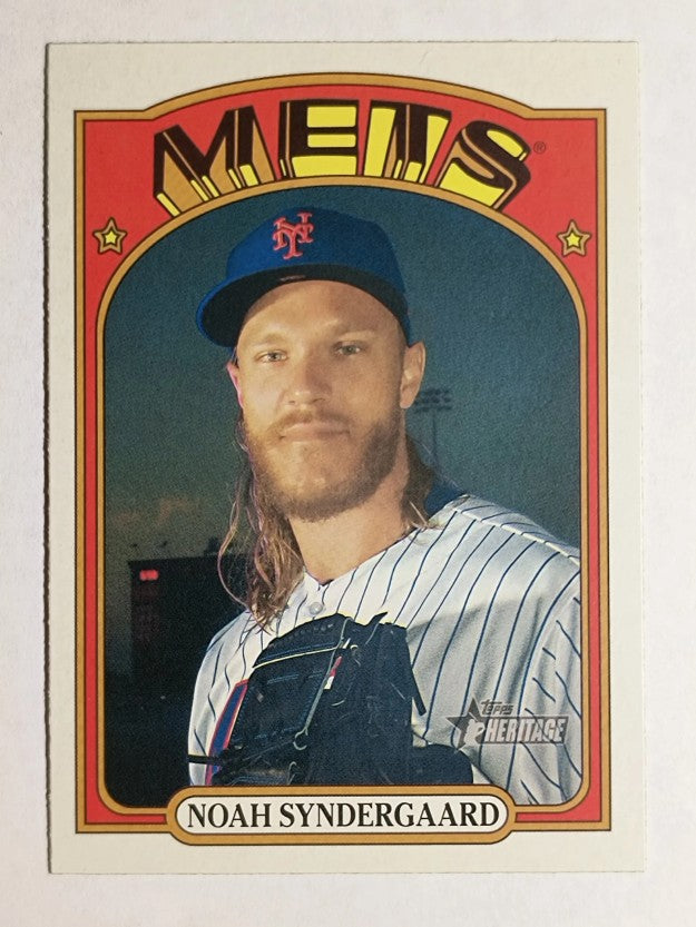 2021 Topps Heritage #290 Noah Syndergaard